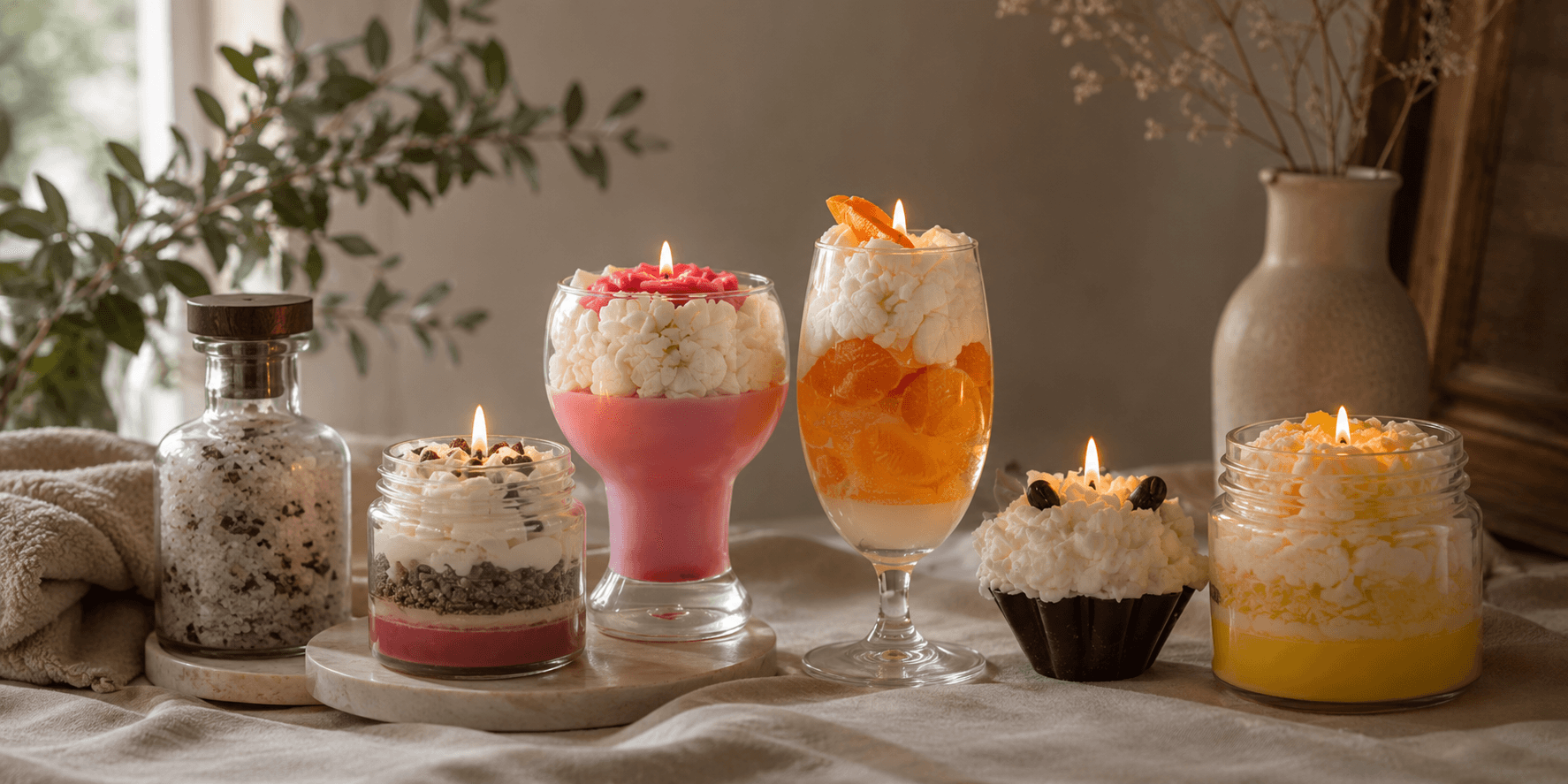 Art of slow living and luxury candles